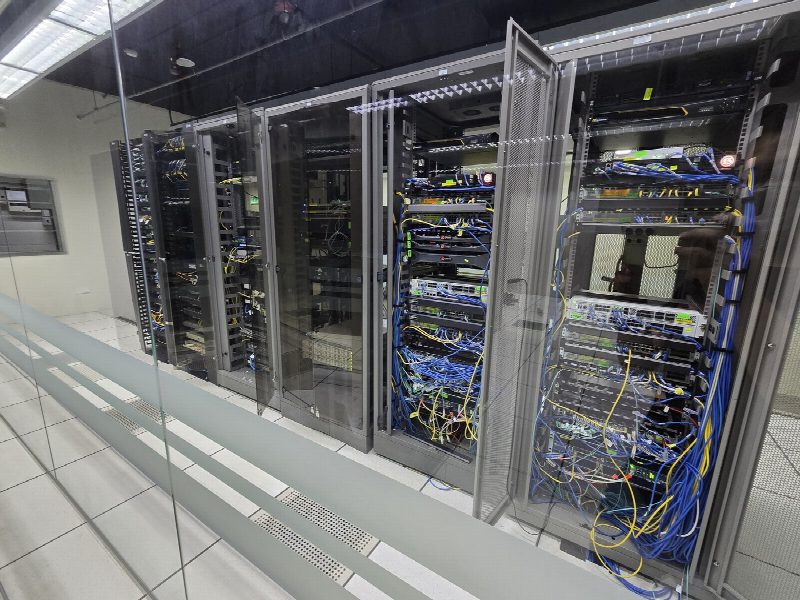 Ryzen engineers at work — on-site delivery photo