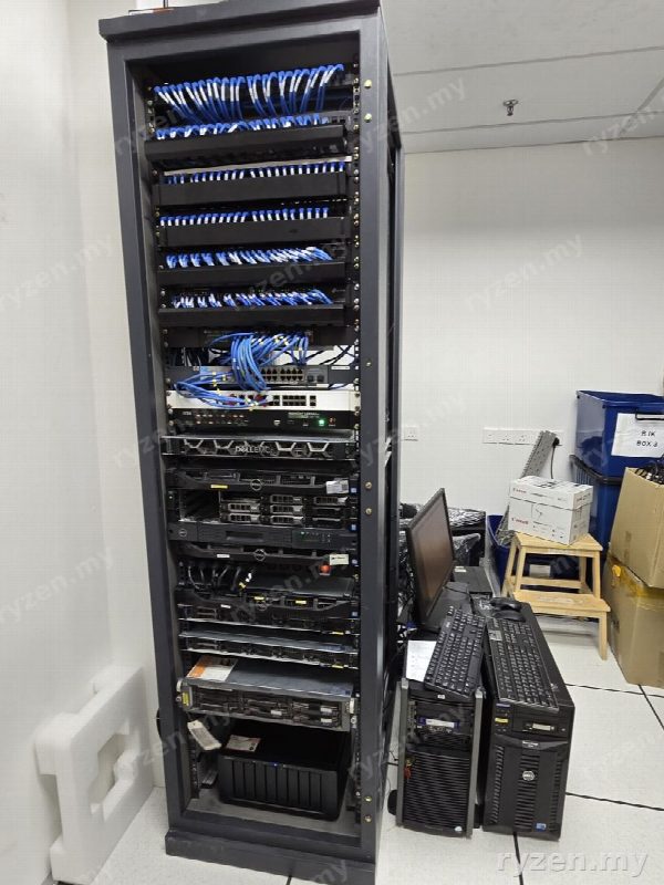 Ryzen engineers on a client site in Malaysia