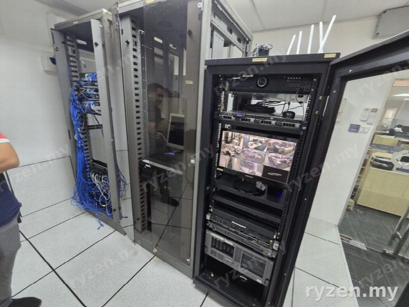 Ryzen engineers on a client site in Malaysia