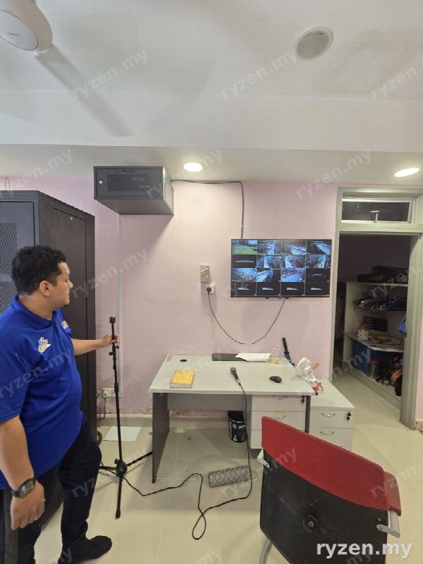 Ryzen engineers on a client site in Malaysia