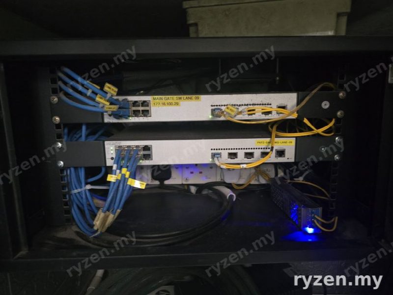 Ryzen engineers on a client site in Malaysia